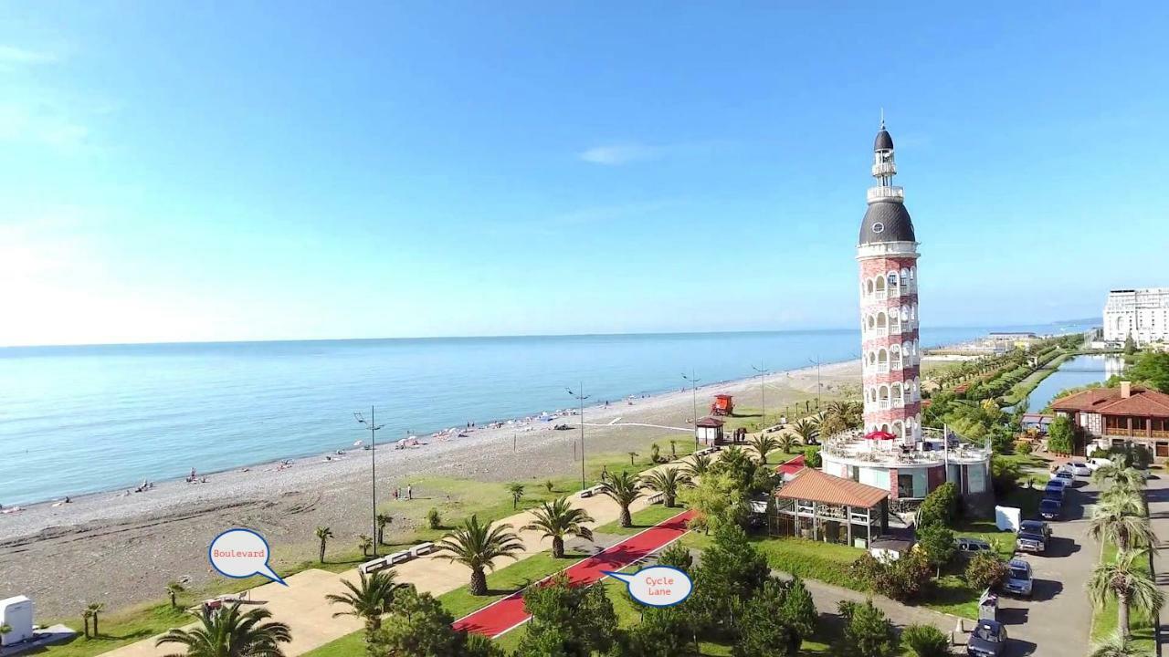 Batumi Orbi Beach Tower Eksteriør bilde